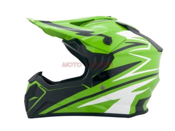 KASK CROSS BLEXX JUNIOR MD-911 ZIELONO-CZARNY L