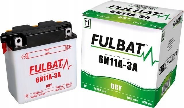 AKUMULATOR FULBAT 6N11A-4A  6v 11ah