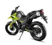 BARTON HYPER 125 CZARNO-ZIELONY Z KUFREM