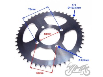 ZEBATKA TYL Z-47 CAR 428 ZIPP SHAFT STREET ZNK7001