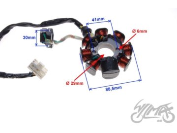 STATOR SILNIK 156FMI FM2001