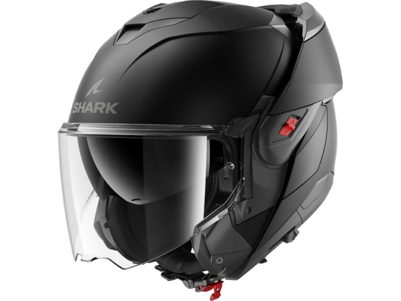 KASK SHARK OXO BLACK MATT SZCZEKOWY L