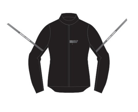 KURTKA PRZECIWDESZCZ REBELHORN OCEAN BLACK XL