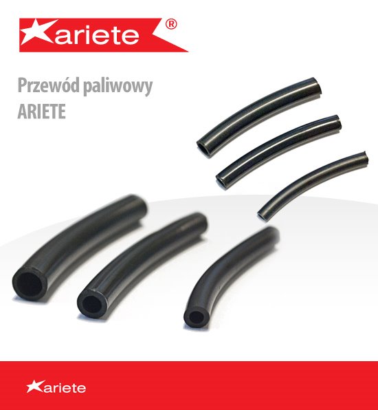 PRZEWOD PALIWA ARIETE CZARNY 6X9 1M 01958/A