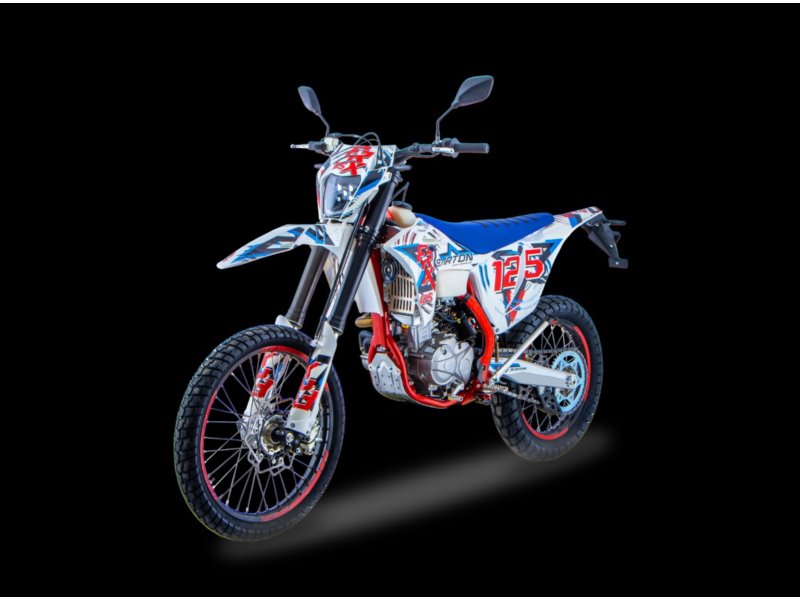 BARTON FRX 125 CZERWONO-NIEBIESKI 00083