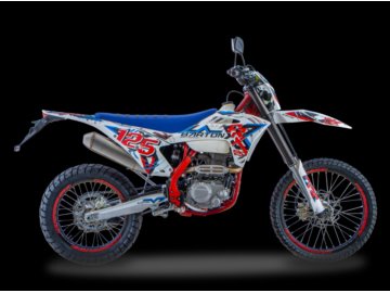 BARTON FRX 125 CZERWONO-NIEBIESKI 00083