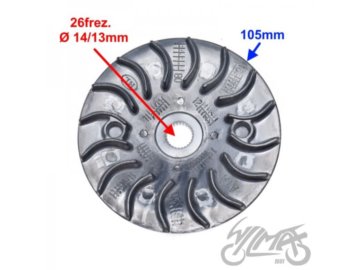 TARCZA ZEWNETRZNA WARIATORA SYM EURO5 4T SOR0104