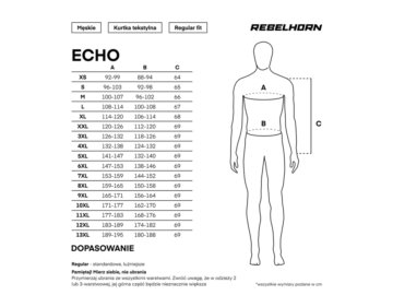 KURTKA REBELHORN ECHO BLACK XL