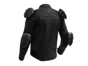 KURTKA BROGER GRID BLACK L