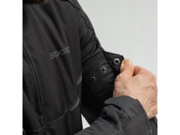 KURTKA BROGER GRID BLACK M