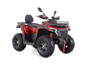 ASIX ATV TYTAN T3B 350 12 2+1 ALU CZERWONY