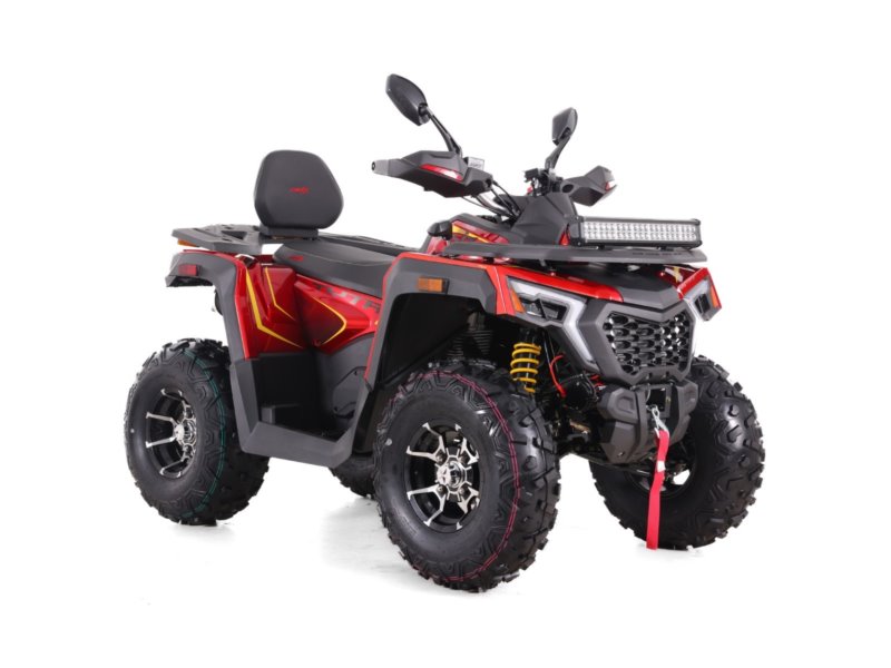 ASIX ATV TYTAN T3B 350 12 2+1 ALU CZERWONY