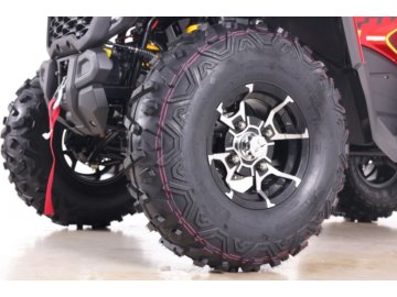 ASIX ATV TYTAN T3B 350 12 2+1 ALU CZERWONY
