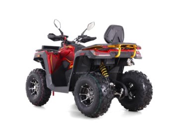 ASIX ATV TYTAN T3B 350 12 2+1 ALU CZERWONY
