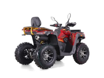 ASIX ATV TYTAN T3B 350 12 2+1 ALU CZERWONY