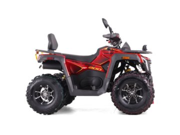ASIX ATV TYTAN T3B 350 12 2+1 ALU CZERWONY