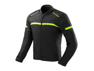 KURTKA OZONE NEO BLACK FLUO YELLOW M