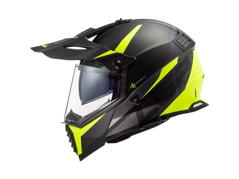 KASK LS2 MX436 PIONEER EVO ROUTER H-V YELLOW XL