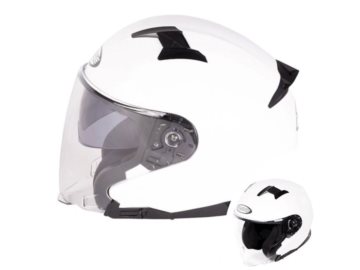 KASK OZONE OPEN FACE SQUARE WHITE XS