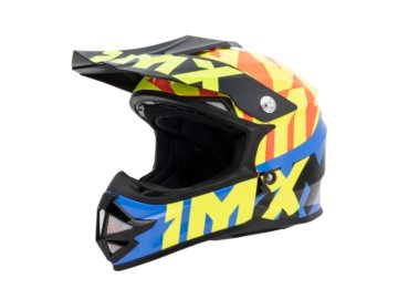 KASK IMX FMX-02 BLACK/FLO YEL/BLUE/FLUO RED GRAP M
