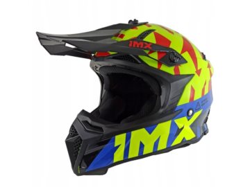 KASK FMX-02 BLACK/FLUO YELLOW/BLUE/FLUO RED M