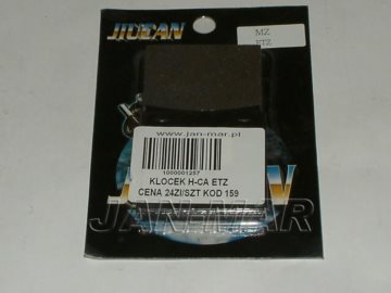 KLOCEK HAMULCA MZ,  KLOCKI ETZ - KPL