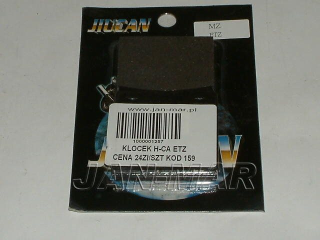 KLOCEK HAMULCA MZ,  KLOCKI ETZ - KPL