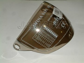 SZYBA KASKU AWINA OTWARTY SREBRNA TN 8661