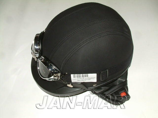 KASK AWINA OTWARTY SKORA + GOGLE MAT AJ0535 L