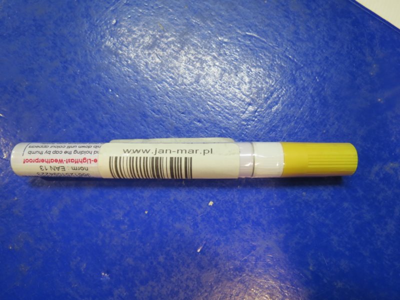 MARKER DO OPON ZOLTY