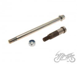 OS KOLA TYL MZ250 KPL Z OSKA ZEBATKI MZ6212