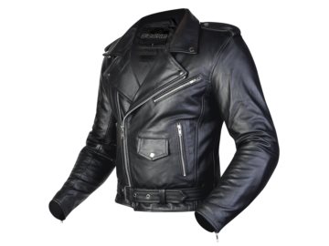 KURTKA OZONE RAMONES SKORA BLACK 2XL