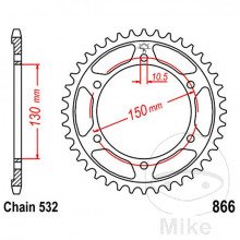 ZEBATKA TYL 866-47 2300435 7273766 PN