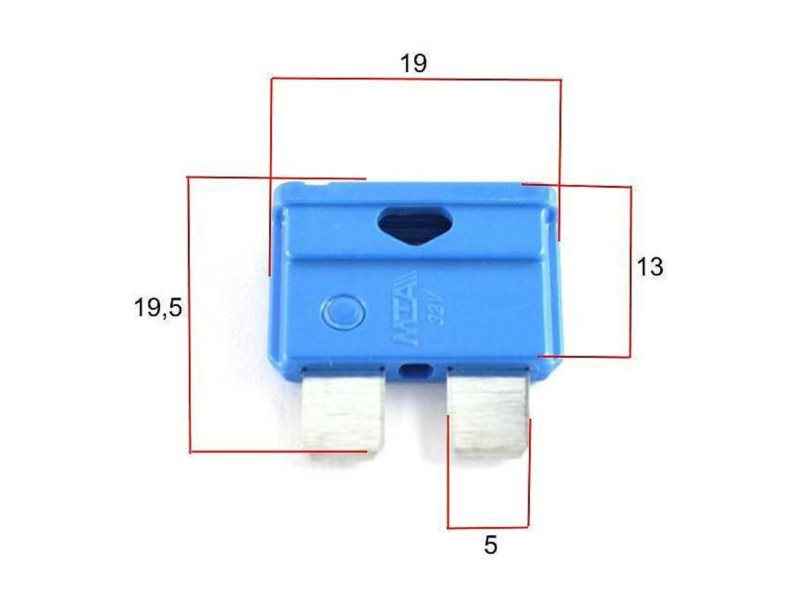 BEZPIECZNIK PLASKI 15A 3318