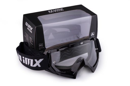 GOGLE IMX MUD BLACK 1 SZYBA W ZESTAWIE