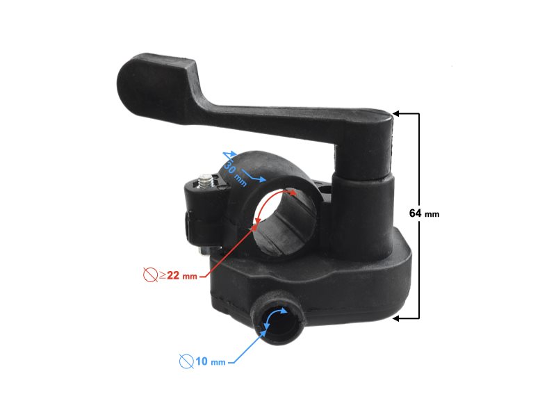 MANETKA GAZU ATV 200/250 PLASTIKOWA 5905220854493