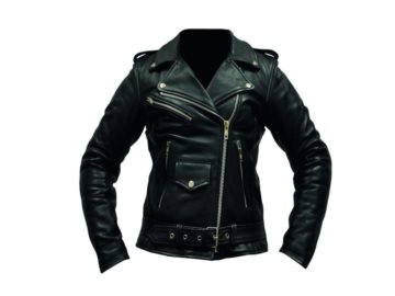 KURTKA OZONE RAMONES LADY SKORA BLACK 3XL