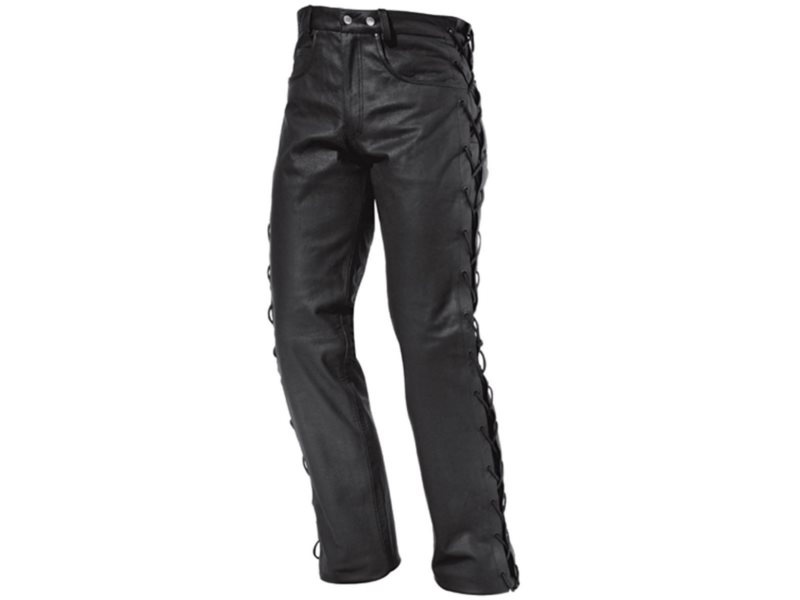 SPODNIE SKORA WIAZANE S-31 ROZM. 46