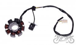 STATOR ISKROWNIK 8 CEWEK GY6 STD20014