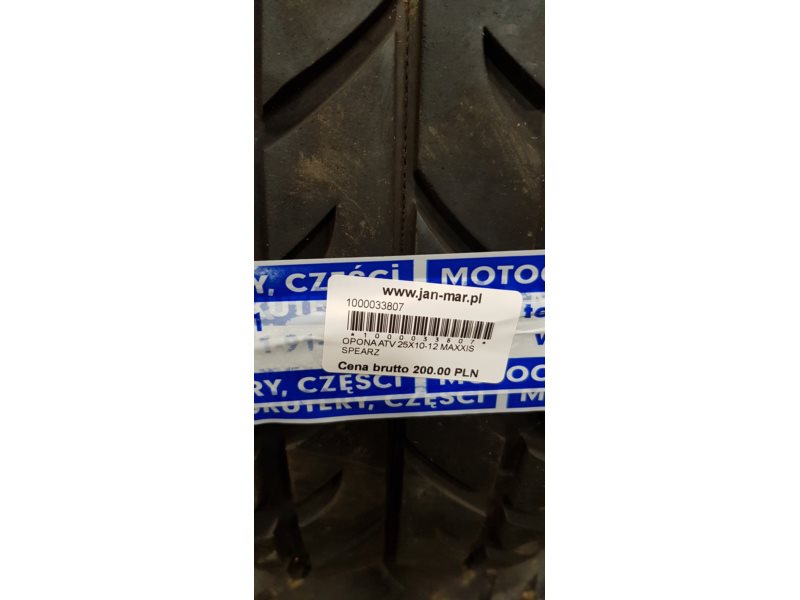 OPONA ATV 25X10-12 MAXXIS SPEARZ