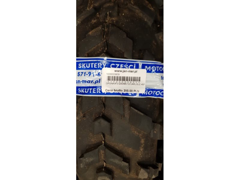 OPONA ATV 205X85-12 CARLISLE 46F