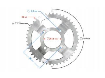ZEBATKA TYL 428 Z45 5905220855667