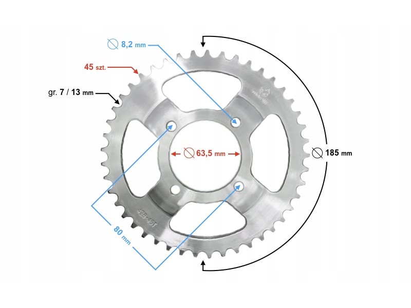 ZEBATKA TYL 428 Z45 5905220855667