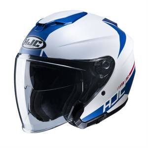 KASK HJC I30 BARAS WHITE/BLUE XL