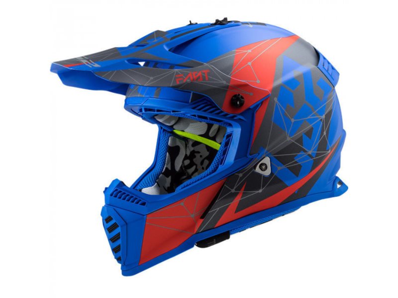 KASK LS2 MX437 FAST EVO ALPHA BLUE XL