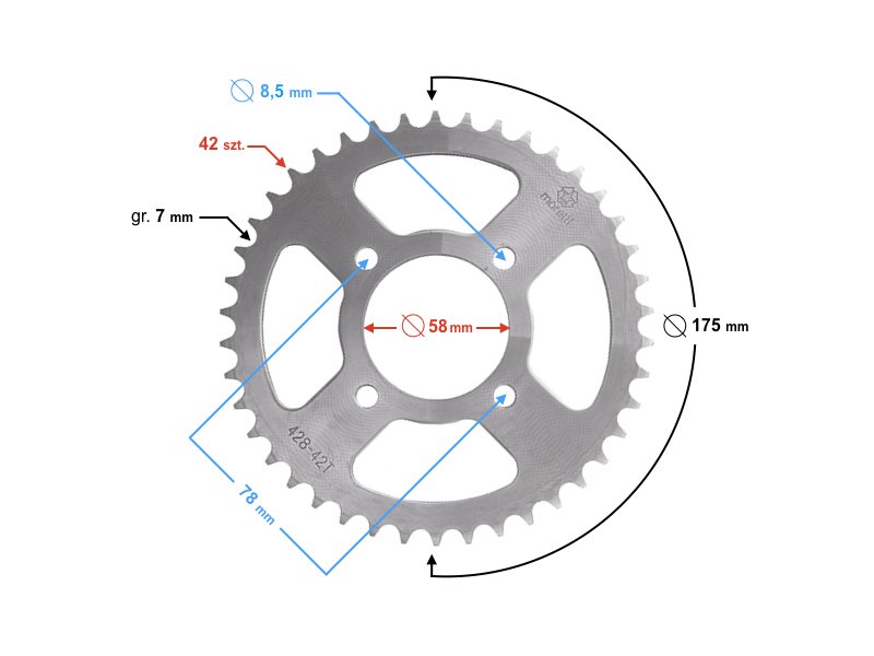 ZEBATKA TYL Z42 428 5905220819416