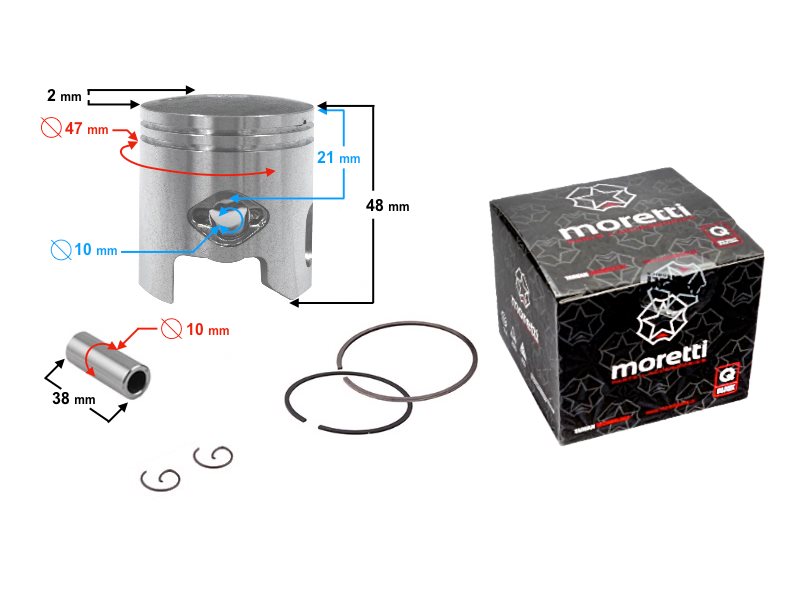 TLOK 70CCM 2T SW10 47MM KPL 5905220813957