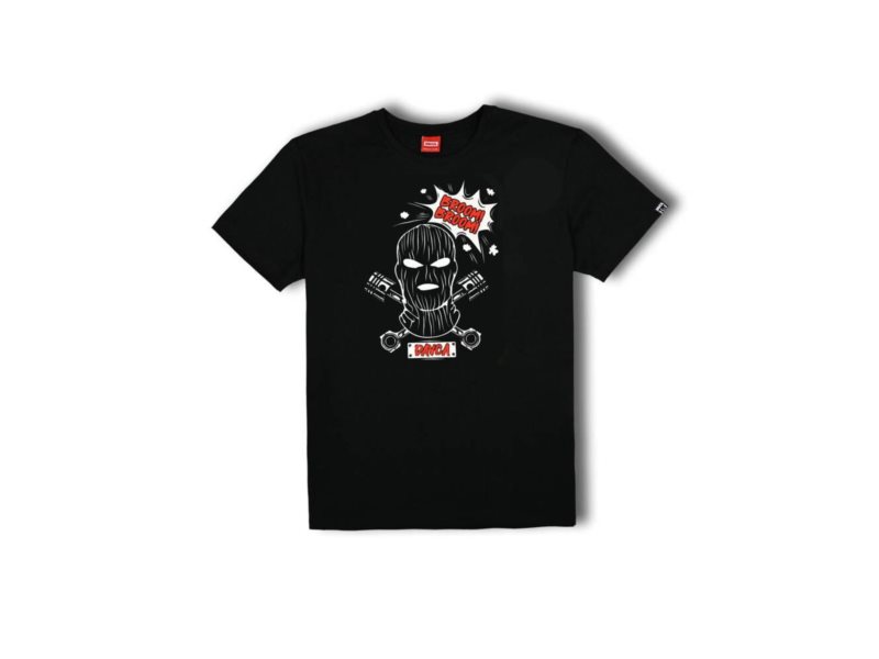 T-SHIRT DAVCA BROOM BROOM BLACK L