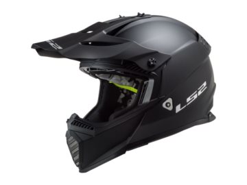 KASK LS2 MX437 JUNIOR FAST EVO MATT BLACK S
